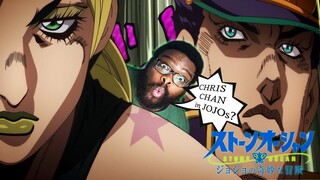 KING of LIGHTNING GETTING READY FOR JOLYNE | Jojos Bizarre Adventure Part 6 Trailer Reaction