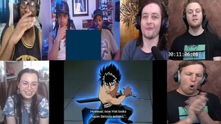 YU YU HAKUSHO EPISODE 18 REACTION MASHUP!!