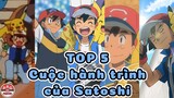 TOP 5 Cuộc Hành Trình Ấn Tượng Nhất của Satoshi trong Pokemon Anime TV Series !!! | PAG Center
