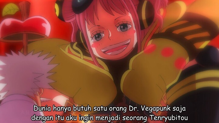 One Piece Episode 1109 Subtittle Indonesia - Dunia hanya butuh satu Dr. Vegapunk!! Luffy vs Lucci