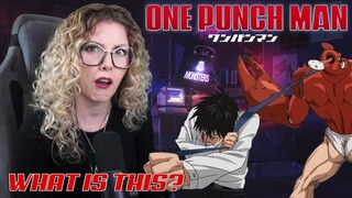 One Punch Man Episode 1 REACTION! Best Anime Ever?