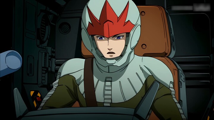 Protagonis menegur seorang tentara di lokasi syuting - pria yang memalukan - Gundam Animation 0081 [
