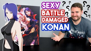 WHY DID THEY MAKE HER SEXY 😳 Akatsuki Battle Damaged Konan by CW Studio - Naruto Statue Unboxing