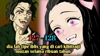 Nezuko adalah tipe iblis yang di cari kibutsuji muzan selama ribuan tahun (127 -128)