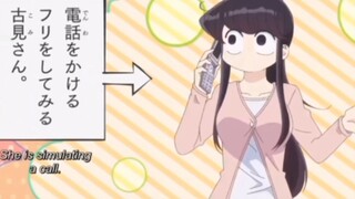 Komi first call 🥺🥺