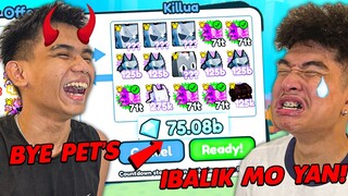 Pet Simulato X | ROBLOX - PINAMIGAY KO LAHAT NG PETS NI @LaminZu  *IYAK*