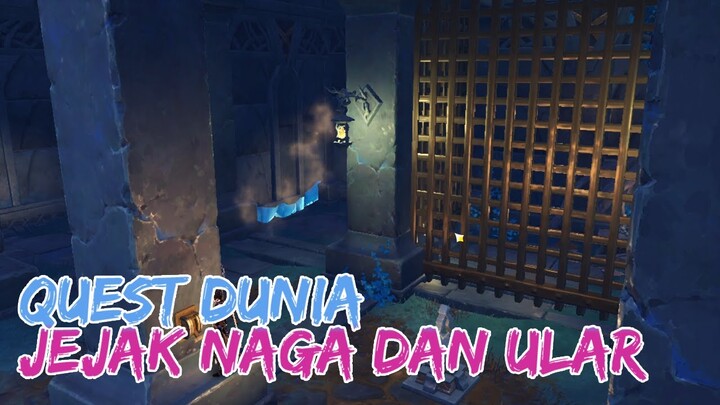 CARA MENYELESAIKAN QUEST JEJAK NAGA DAN ULAR! GENSHIN IMPACT