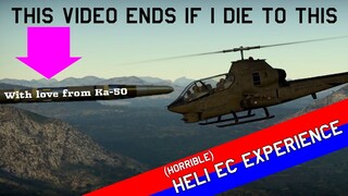 This video ends when I die to a Ka-50 missile... | Helicopter EC Experience