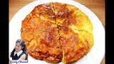 ไข่เจียววุ้นเส้น  : Omelet with glass noodles l Sunny Thai Food