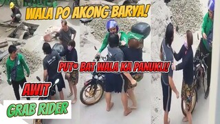 Grab Rider Sinuntok ng Customer dahil lang sa walang panukling barya