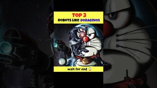 Top 3 robots like Doraemon 🤔😱 #shorts #shortsviral #youtubeindia