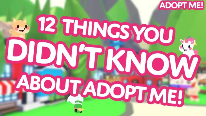 ðŸ‘€ 12 Things You DIDN'T KNOW about Adopt Me! on Roblox ðŸ™Š