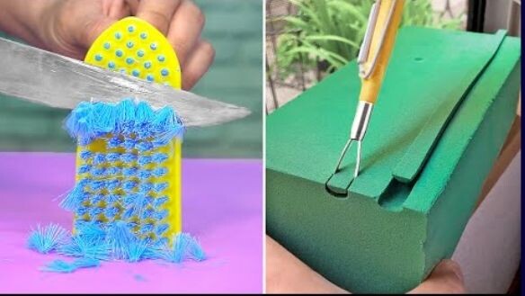 satisfying video and working and enjoy the satisfying video