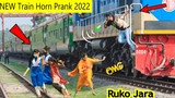 อัพเดท Viral Train Horn Prank 2022 Best Of Train Horn Prank Reaction on Public สวัสดีปีใหม่