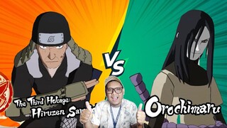 Hiruzen VS Orochimaru Ultimate 5 Element