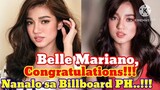 Belle Mariano pinakain ng alikabok ang mga nakalaban sa Billboard PH.. Congratulations Belle!!!