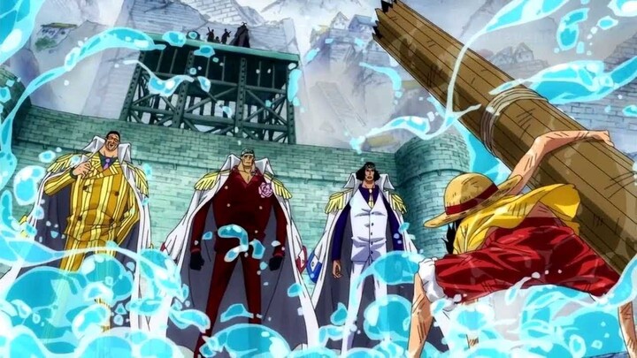 Luffy đại chiến tổng bộ hải quân cứu Ace, full trận chiến đáng nhớ one piece. tóm tắt anime.