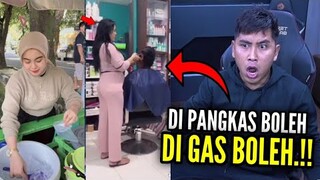 AKU CURIGA KLO BU RARA GURU PENJAS YANG MANGKAS‼️ REACT MEME KOCAK