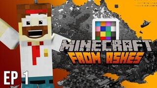 Minecraft From Ashes : Bernostalgia dengan masa lalu, wool pertama !