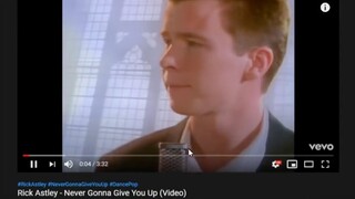 Smartest RickRoll in history...