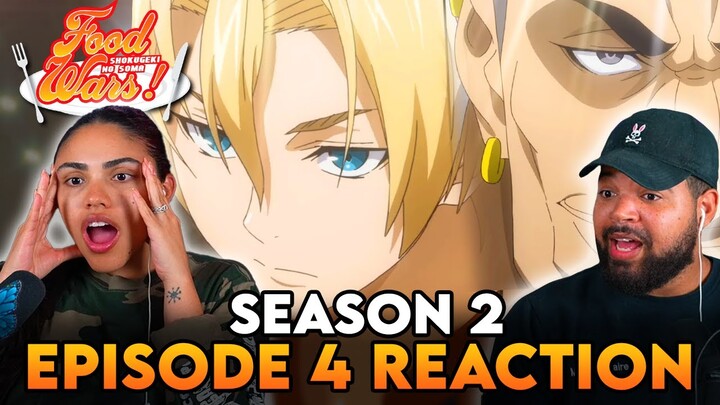 TAKUMI ALDINI vs SUBARU MIMASAKA! | Food Wars S2 Episode 4 Reaction