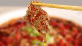[Food]Learn to make Sliced Beef in Hot Chili Oil 