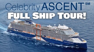 Celebrity Ascent 2023 Full Cruise Ship Tour!