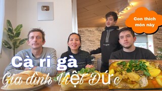 Ăn cà ri gà, các chàng trai Đức mê món ăn Việt | Ẩm thực Việt Nam | Cuộc sống ở Đức