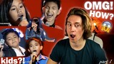 PHILIPPINE KIDS NAILING ENGLISH SONGS | Singer Reaction!