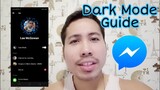 Facebook Messenger Dark Mode (Tagalog)