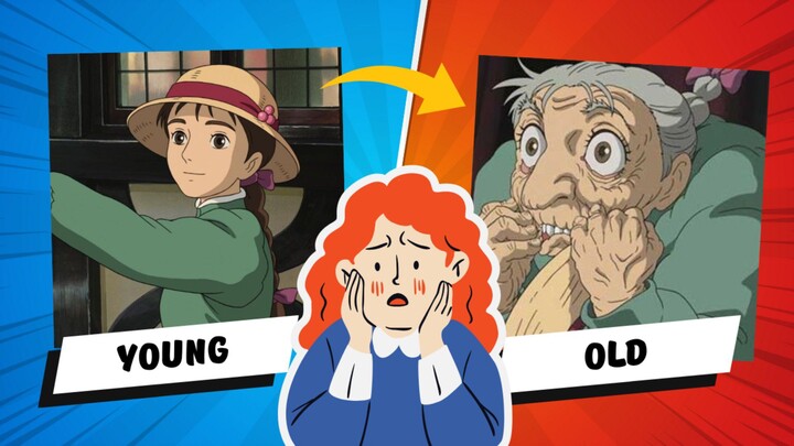 Gadis Ini Dikutuk Menjadi Nenek-Nenek Tua || Howls Moving Castle