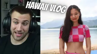 THIS LOOKS AMAZING! 😆 BLACKPINK JENNIE - Hawaii Vlog - Reaction