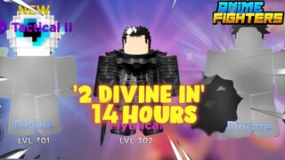 How Long It Will Take To Get The 2 New Divine (LATE UPLOAD) In anime Fighter Simulator
