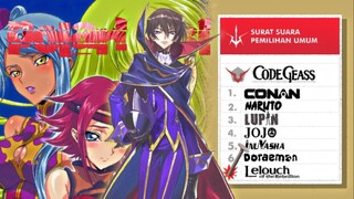 JIKALAU LELOUCH JADI CAPRES 👀💦 "Hati-Hati Polarisasi" Jaksel Remix By AUSHAV [Code Geass AMV]