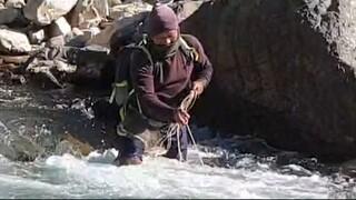 asala fishing in Nepal | cast net fishing | himalayan trout fishing |