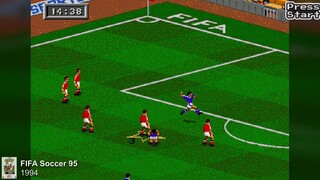 Evolution of FIFA Games 1993-2022#fifa #soccer #efootball #football #ps5 #pcgaming