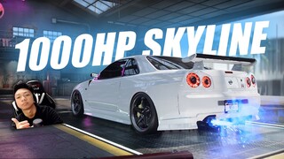 SUPERCAR KALAH ? FINAL PROJECT SKYLINE GTR R34 1000HP+ NFS HEAT