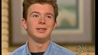 帅气逼人Rick Astley超珍贵1987年的采访，我为什么创作「Never gonna give you up」