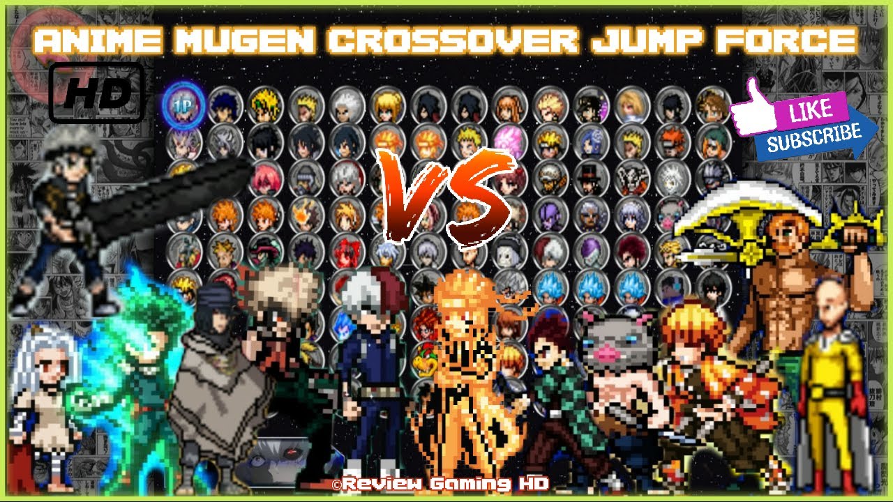 ANIME MUGEN CROSSOVER JUMP FORCE ANDROID 2021 - Bilibili