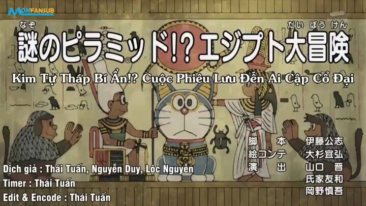 Doraemon Tập 494 (Tập Đặc Biệt) : Kim Tự Tháp Bí Ẩn !? Phiêu Lưu Đến Ai Cập Cổ Đại