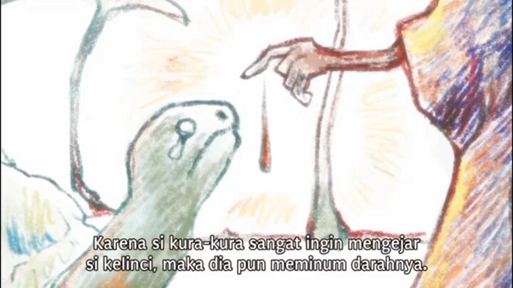 cerita dongeng aja ada di anime, walaupun agak beda🗿