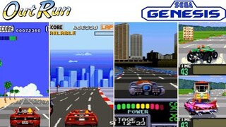 Evolution OutRun Games for Sega Genesis/Mega Drive