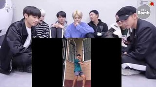 #2 BTS REACTION to Pajama Party Remix | TIKTOK COMPILATION