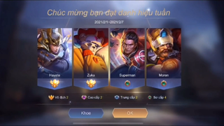 [ CLIP NGẮN ] TỔNG KẾT HÀNH TRÌNH LEO TOP BXH CỦA ZUKANOPRO Ở ACC MỚI !