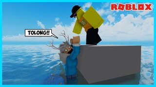 KABUR DARI BANJIR DENGAN KERJA SAMA - Roblox Indonesia