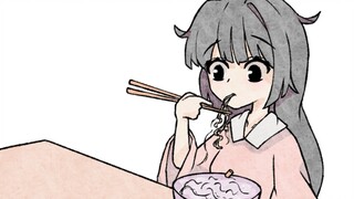 Animasi|Touhou Project-Yagokoro Setelah Makan Mie Instan Beracun