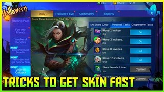 TRICKS TO GET GUSION SKIN & REWARD FAST IN "VETERAN CALLBACK" EVENT | MOBILE LEGENDS BANG BANG