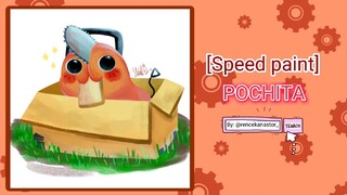 [Speed paint] pochita