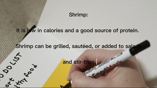 Eating Shrimp