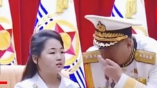 คำพูดกระซิบของนายพลเกาหลีเหนือทำให้เจ้าหญิงตัวน้อยตกใจทันที
